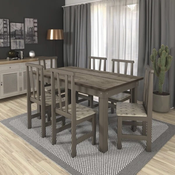 Conjunto Mesa Pop 6 Cadeiras